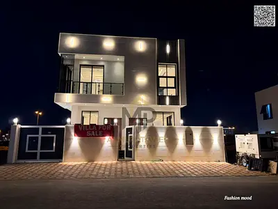 Villa with (pool)| ajman| al yasmeen area | 5 master rooms, majlis, 2 halls, roof| freehold|the pri