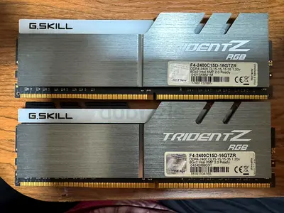 G.SKILL Trident Z RGB F4-2400C15D-16GTZR 16GB (2x8GB) DDR4 2400MHz
