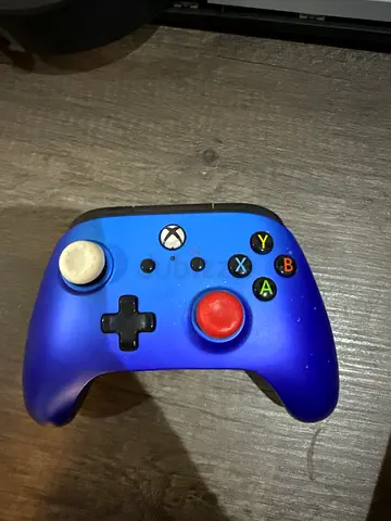 Used Xbox wired Controller - Blue Gradient (Good Condition)