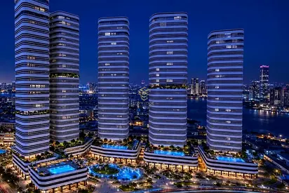 2BR+MId_إطلالةمائية_تملك حر_دفعة10%_10دقائق من دبي