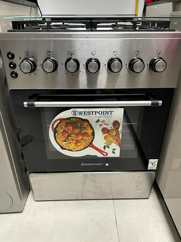 Westpoint 60cm Stainless Steel Gas Range with Oven - Used