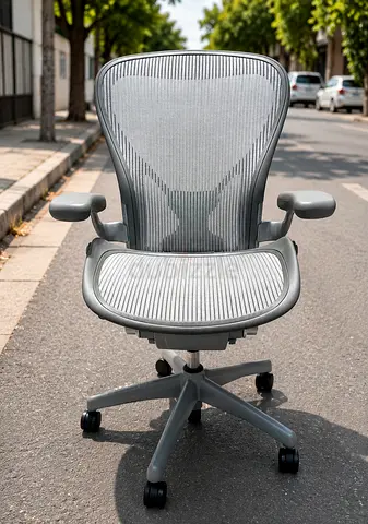 Herman Miller Ergonomic Mesh Office Chair — Good Condition, Adjustable