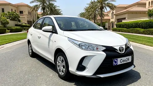 AED 496/month | 0 Downpayment | Free 1 Month Warranty | 30 Day Return | TOYOTA YARIS 2022