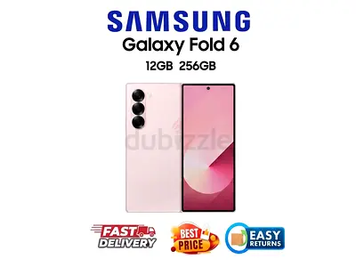 Samsung Galaxy Fold 6 - 12GB RAM, 256GB (Pink) - Unlocked