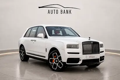ROLLS-ROYCE CULLINAN 2023 GCC UNDER WARRANTY AND SERVICE CONTRACT