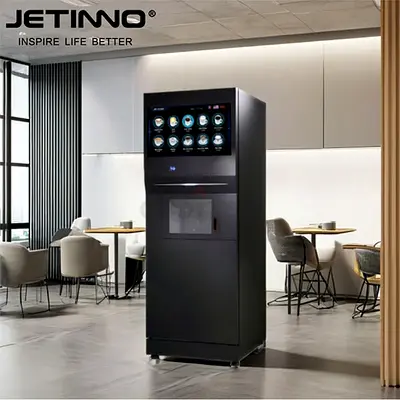 Commercial Jetinno Coffee & Beverage Vending Machine — Touchscreen