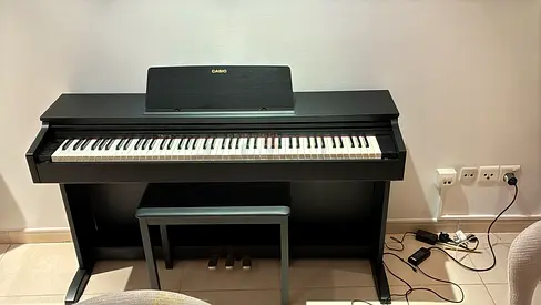 Piano Casio with Bench – - excellent working condition