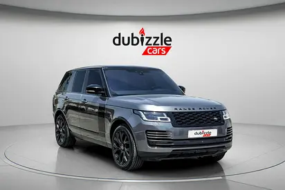 AED 2204/month | 2019 Land Rover Range Rover Vogue Supercharged | GCC Specs | Ref#491430
