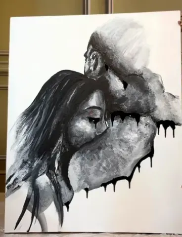 Handmade Artwork/70 × 100 cm
