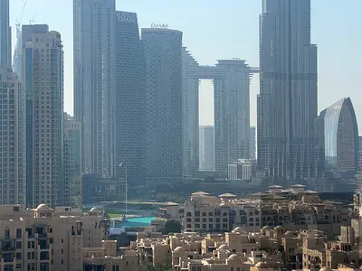 Fully Upgraded, 2 bedroom, With Burj Khalifa view