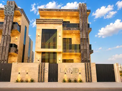 Luxury villa with a rooftop, private garden, separate entrance, and super deluxe finishing.