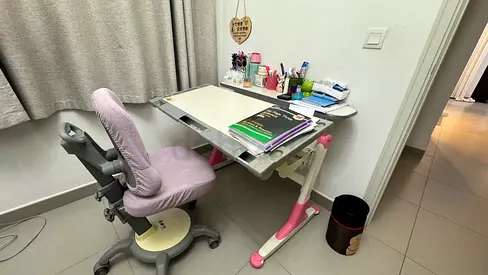 Adjustable Study Desk and Chair Set for Kids