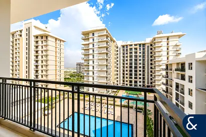 Well maintained | Pool views | Rented