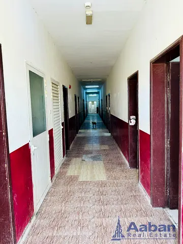 105-Room Building Labour Camp for Rent | Al Sajaa, Sharjah | AED 3,500/Room