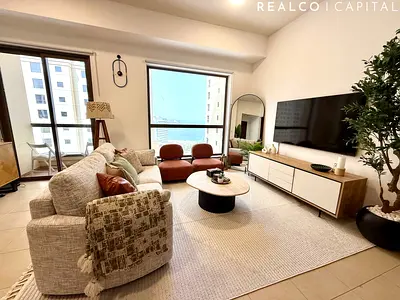 1-Bedroom Sea View Apartment in JBR Dubai | Balcony | Water Views | Bahar 6