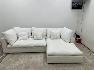 Looks great condition the one brand lshape sofa