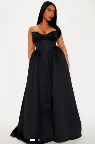 Black Maxi Gown size S