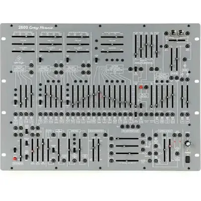 Vintage 2600-style Mono Analog Synthesizer Panel Working perfectly