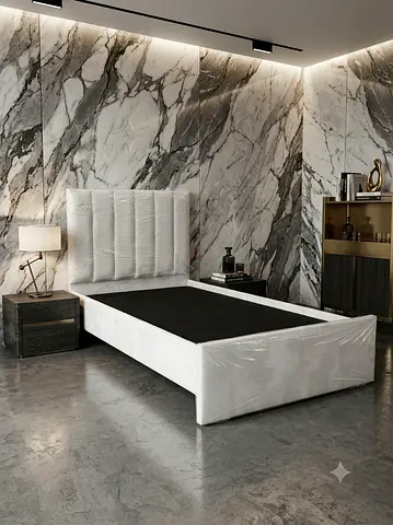 New White Single Bed Frame Available