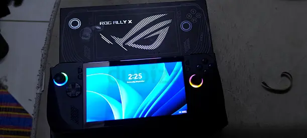 ASUS ROG Ally X handheld gaming PC - good condition with box