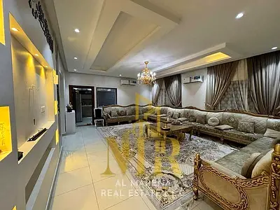 Villa for sale in Al Muwaihat 1, behind Nesto, at a special price including electricity, water, air conditioning, and furnishings, with freehold owner