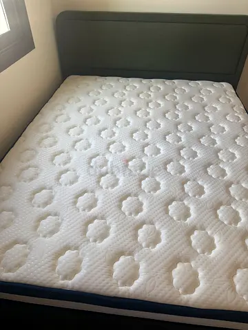 Bed with mattress used for 2 months only