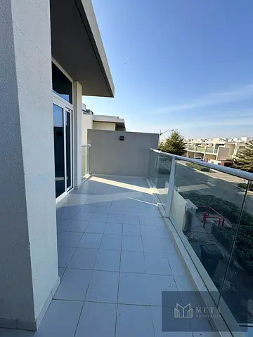 Best deal for 3 bedrooms room with 3 bathrooms, spacious living room ,open kitchen, L-shaped garden, corner unit, for rent at AED85,000