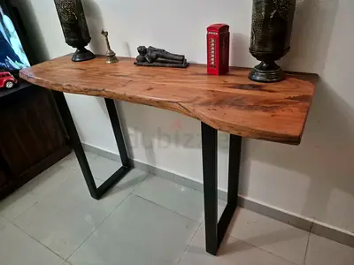 Hallway Table Live Edge