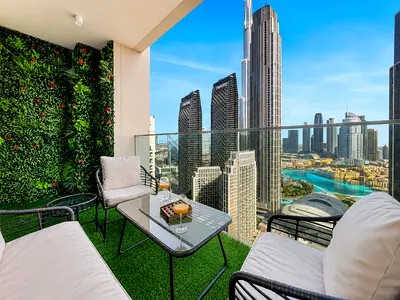 Burj & Fountain View |Luxury Furnished |High Floor