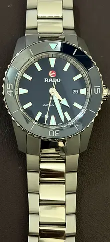 Rado captain cook 45mm big full titanium watch