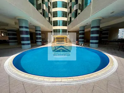 Free Chiller AC,Gym,Pool | Luxury 1-BR with Wardrobe| Open Kitchen | Close to Qasba