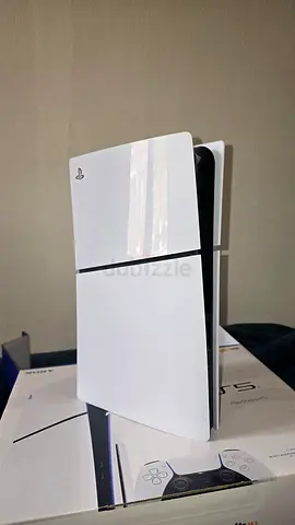 Sony PlayStation 5 SLIM Disc 2023- International Version 1TB with 2 controllers and 2 video games