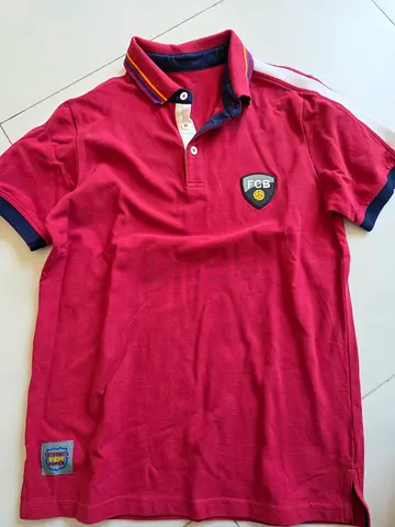 FCB tshirt for boy,size 14 /15 year