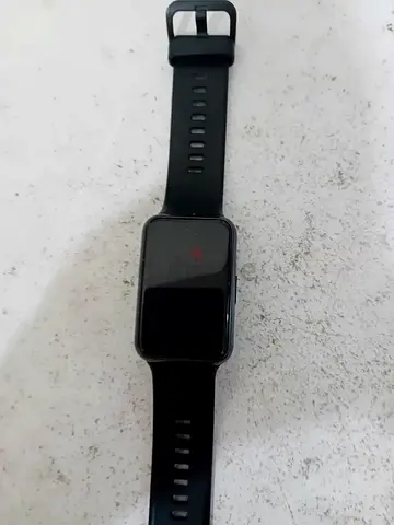 Huawei Fit 1 Black Smart Watch with Silicone Band