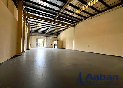 Modern and spacious fully renovated warehouse located in Sajaa Industrial Area