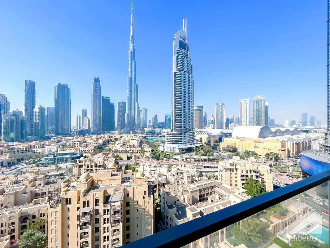 Luxury Burj Royale | Full Burj Khalifa View | All Bills Included | WiFi & Parking
