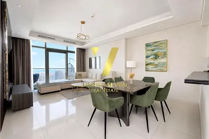 Furnished 2BR | Burj Khalifa View | Hotel Living