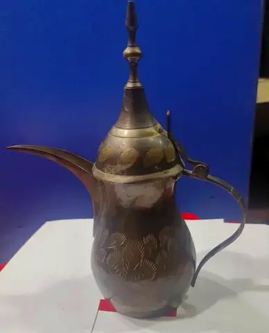 Brass coffee pot design- 23cm height
