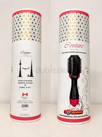 Couture One-Step Hair Dryer Volumiser — Professional Salon Edition (Unused)