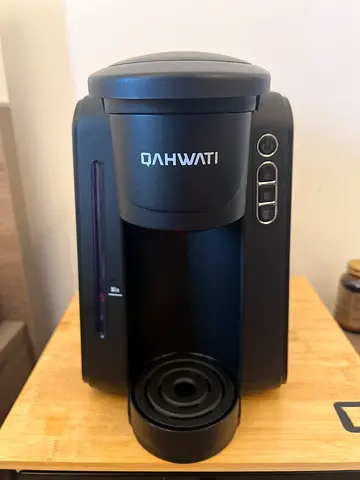 Capsule Coffee Maker (K-Cup) + Wooden
Capsule Holder