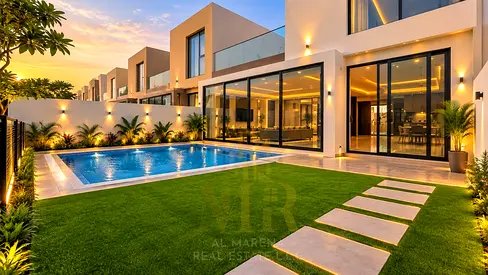 Investment opportunities in the most prestigious area of Ajman | Al Zorah with a private pool and