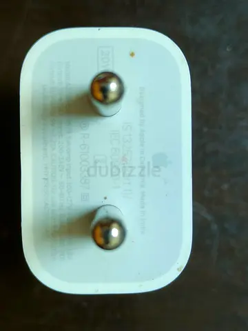 Apple 5W USB Power Adapter (India/EU style two-pin) - Used