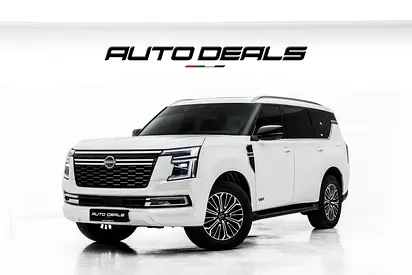 2026 Nissan Patrol V6 Turbo | GCC Specs | Under Warranty | Very Low Mileage | 8 Seater | 3.5L V8 for