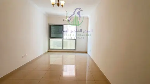 2BR Apartment for Rent in Al Taawun, Sharjah – Master Bedroom, Balcony, Built-in Wardrobes, 2 Bathrooms, Free Parking & Gym.