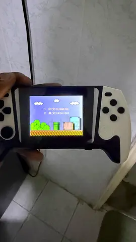 Handheld Retro Portable Gaming Console with Built-in Games - White