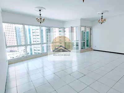 Free Chiller AC,Parking,Pool | Luxury 3-BR | Master,Balcony,Maids | Al Majaz 2