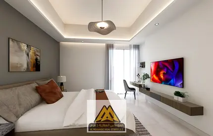 استثمار مضمون/غرفه وصاله/ بلكونه/ بالنعيمية تاور2/منطقة حيوية بجوار مدرسة الحكمه وجميع الخدمات والطرق الرئيسيه