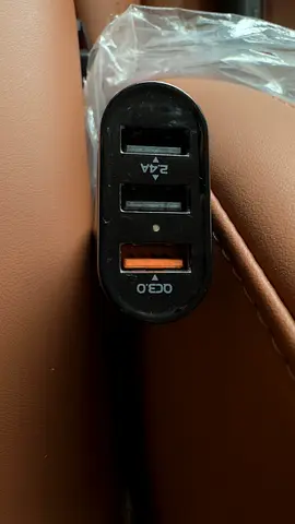3-Port USB Car Charger (2x 2.4A + 1x QC3.0) — Used