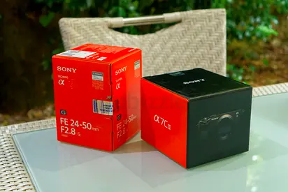 Sony camera a7C mark ii and lens 24:50g
