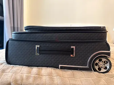 Montblanc Wheeled Duffel/Carry-On Suitcase with Retractable Handle - Good Condition